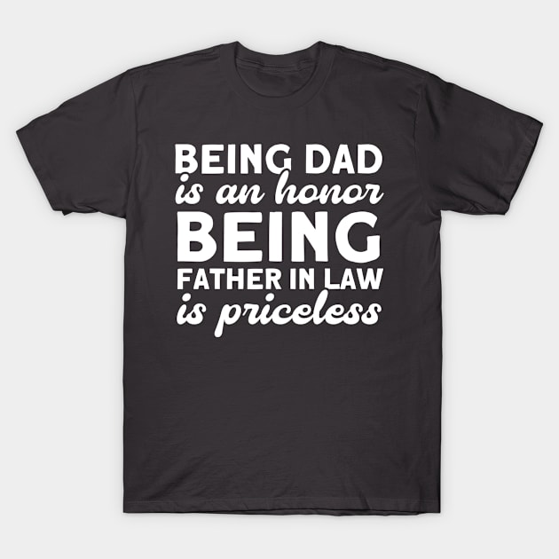 Being Dad Is An Honor Family T-Shirt by Toeffishirts